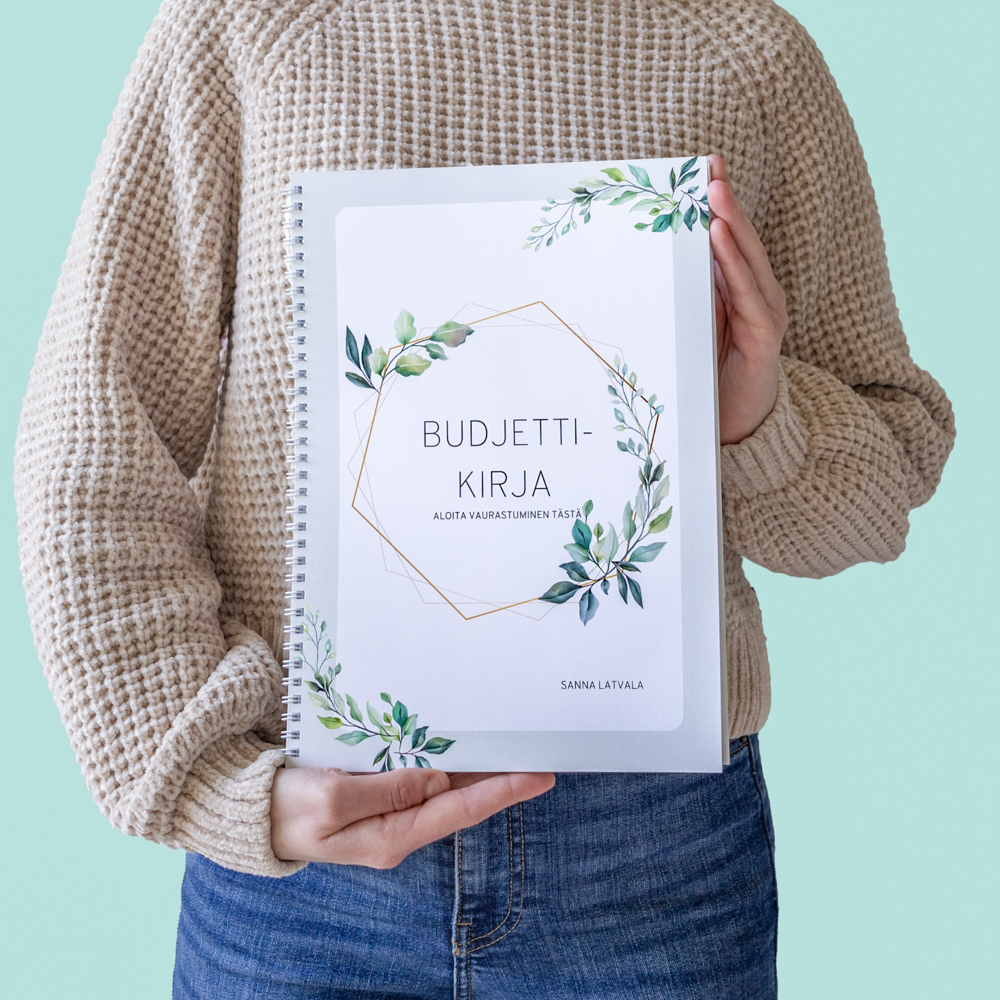Sanna Latvala Budjettikirja Vihreä